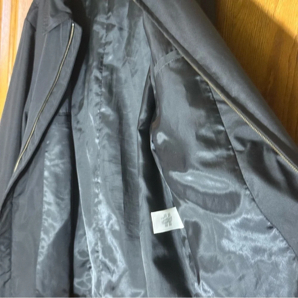 Banana Republic Black Full‎ Zip Lightweight Jacket Men’s Large